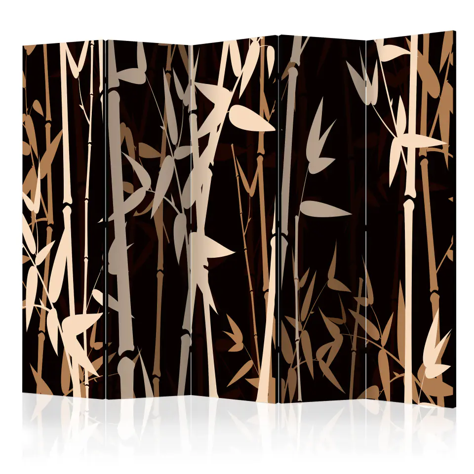 ⁨5-piece screen - Bamboo II [Room Dividers] (size 225x172)⁩ at Wasserman.eu