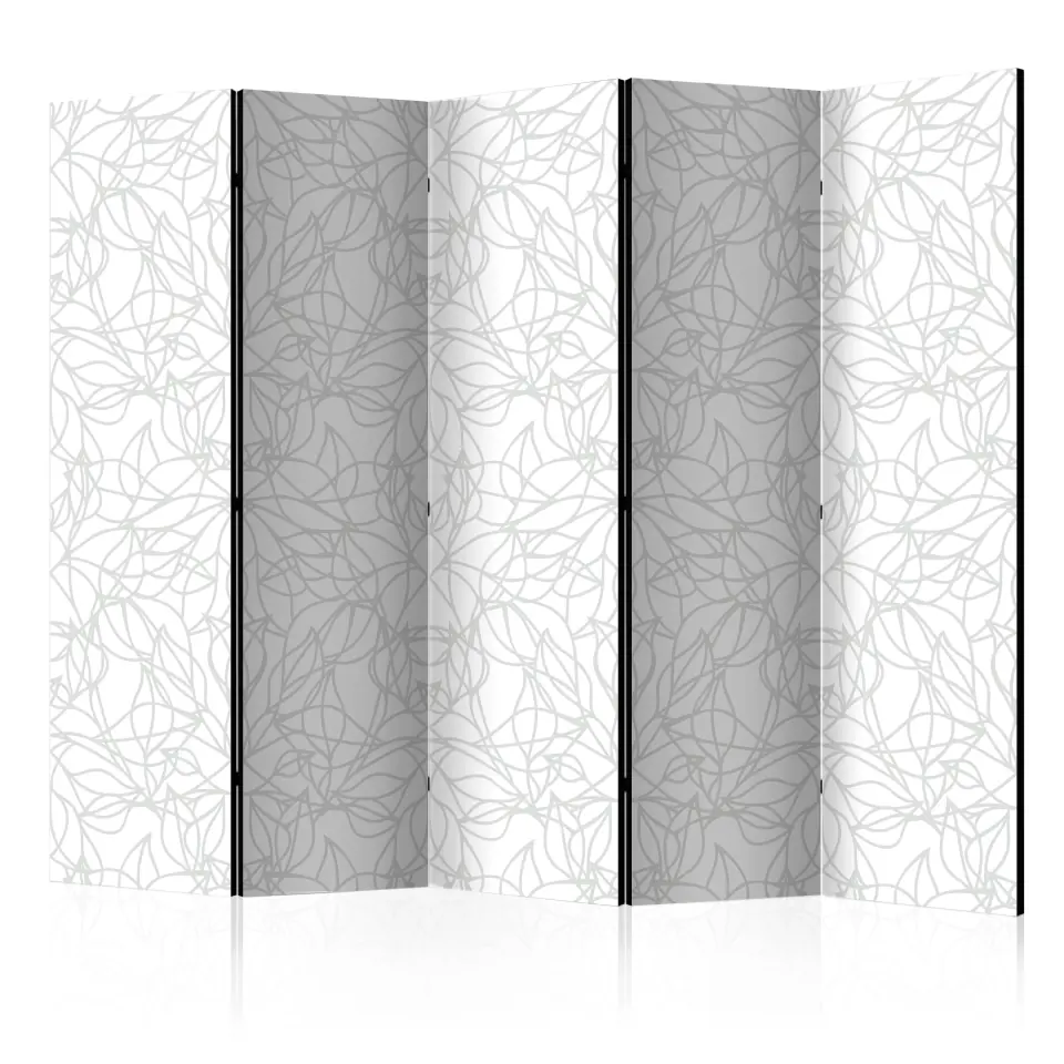 ⁨5-piece screen - Vegetable tangle II [Room Dividers] (size 225x172)⁩ at Wasserman.eu