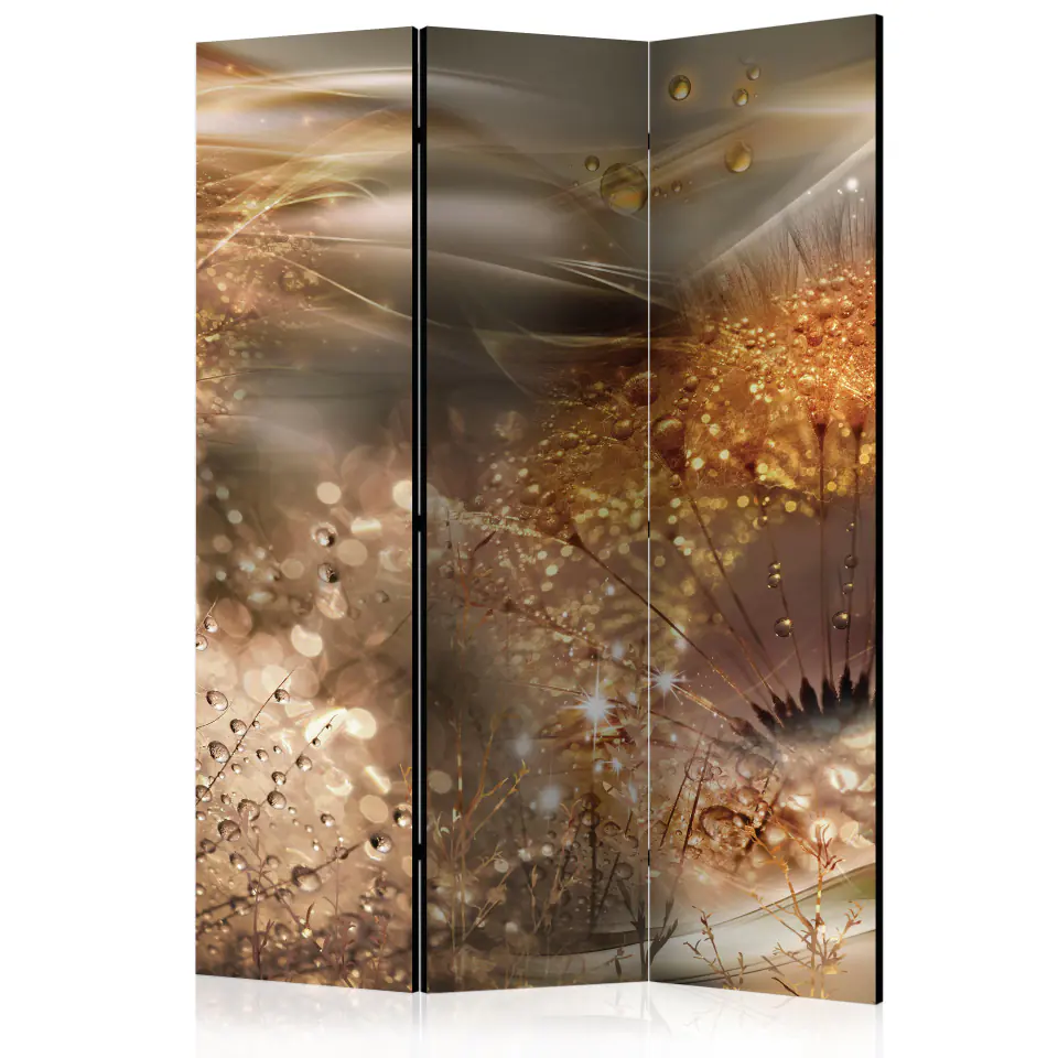 ⁨3-piece screen - World of dandelions [Room Dividers] (size 135x172)⁩ at Wasserman.eu