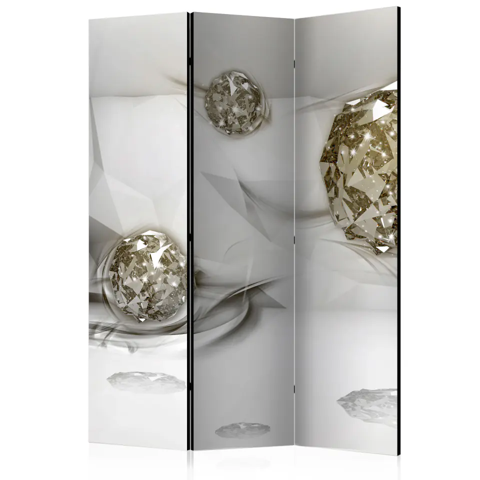 ⁨3-piece screen - Abstract diamonds [Room Dividers] (size 135x172)⁩ at Wasserman.eu