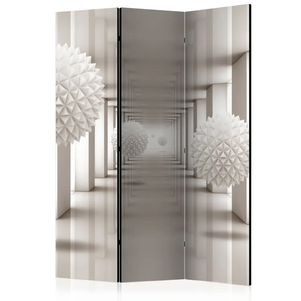 ⁨3-piece screen - Gateway to the future [Room Dividers] (size 135x172)⁩ at Wasserman.eu