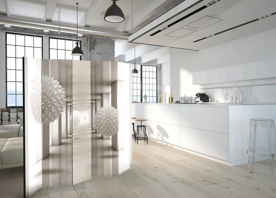 ⁨Parawan - Brama do przyszłości II (rozmiar 225x172, wykończenie Dwustronny)⁩ w sklepie Wasserman.eu