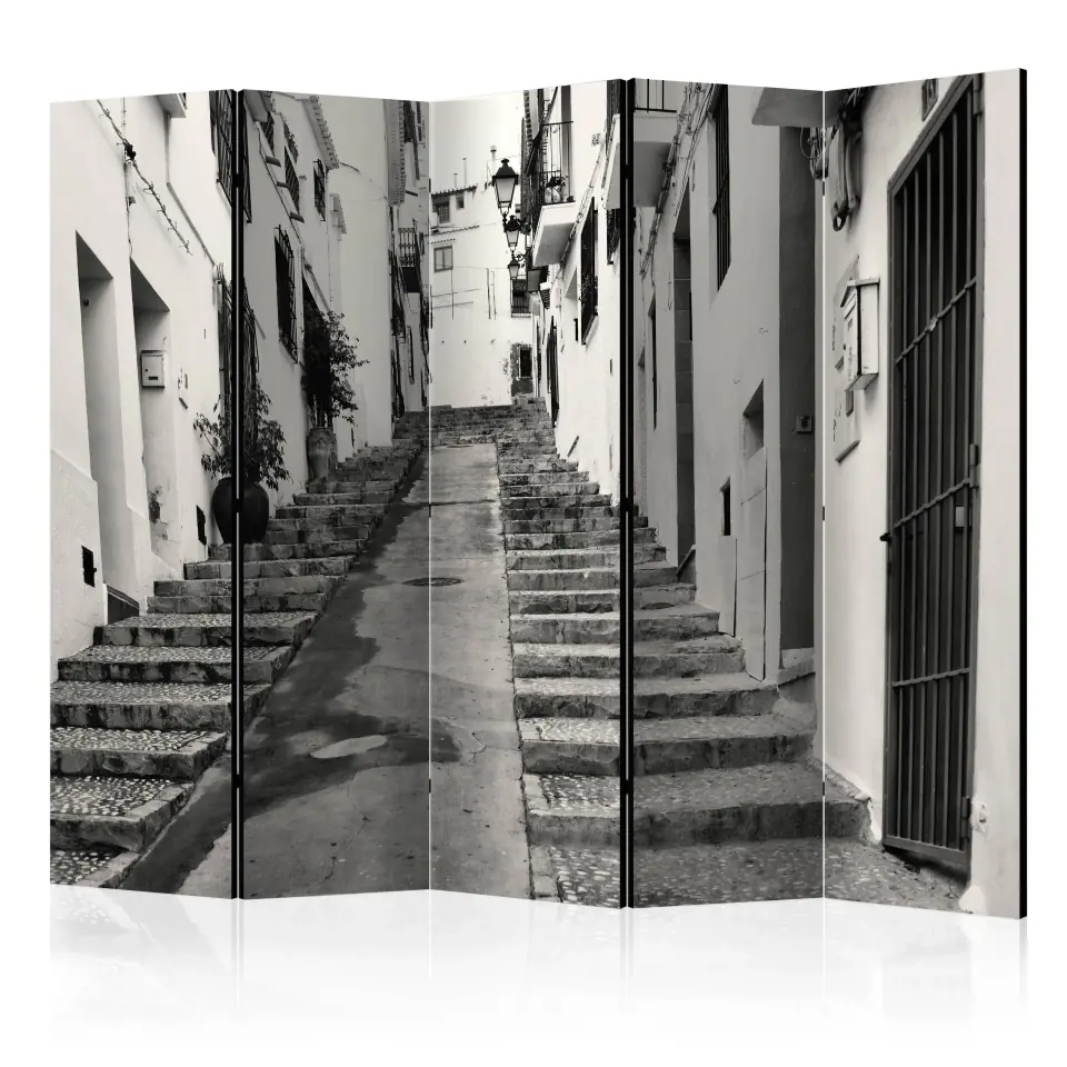 ⁨5-piece screen - Old Town in Altea II [Room Dividers] (size 225x172)⁩ at Wasserman.eu