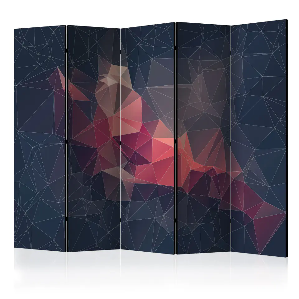 ⁨5-piece screen - Abstract bird II [Room Dividers] (size 225x172)⁩ at Wasserman.eu
