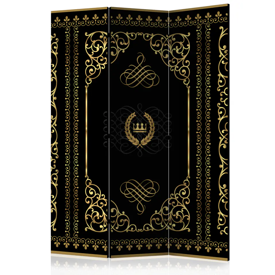 ⁨Screen 3-piece - Grace of night [Room Dividers] (size 135x172)⁩ at Wasserman.eu