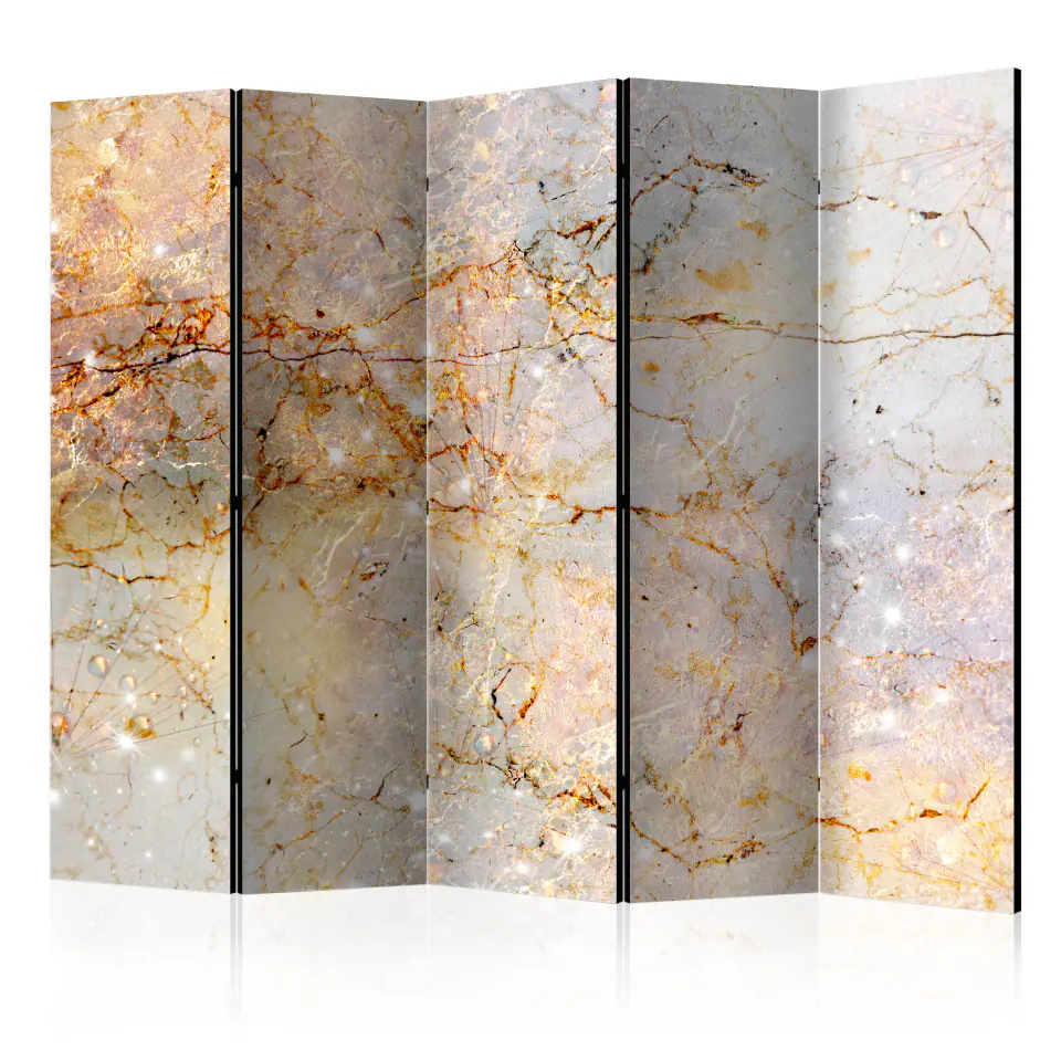 ⁨Parawan - Zaklęte w marmurze II [Room Dividers] (rozmiar 225x172, wykończenie Dwustronny)⁩ w sklepie Wasserman.eu