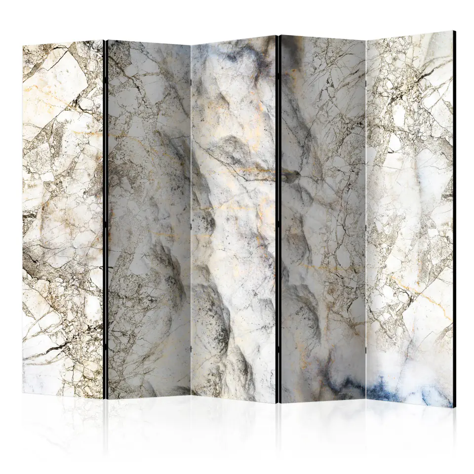 ⁨5-piece screen - Marble Puzzle II [Room Dividers] (size 225x172)⁩ at Wasserman.eu