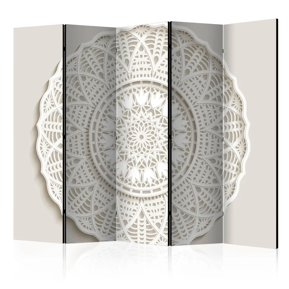 ⁨Parawan - Mandala 3D II [Room Dividers] (rozmiar 225x172, wykończenie Dwustronny)⁩ w sklepie Wasserman.eu