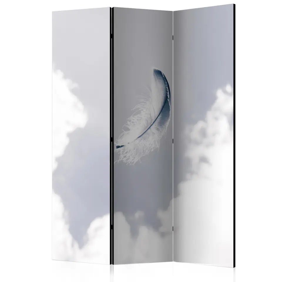 ⁨Parawan - Anielskie piórko [Room Dividers] (rozmiar 135x172, wykończenie Dwustronny)⁩ w sklepie Wasserman.eu