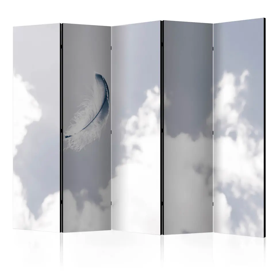 ⁨Parawan - Anielskie piórko II [Room Dividers] (rozmiar 225x172, wykończenie Dwustronny)⁩ w sklepie Wasserman.eu