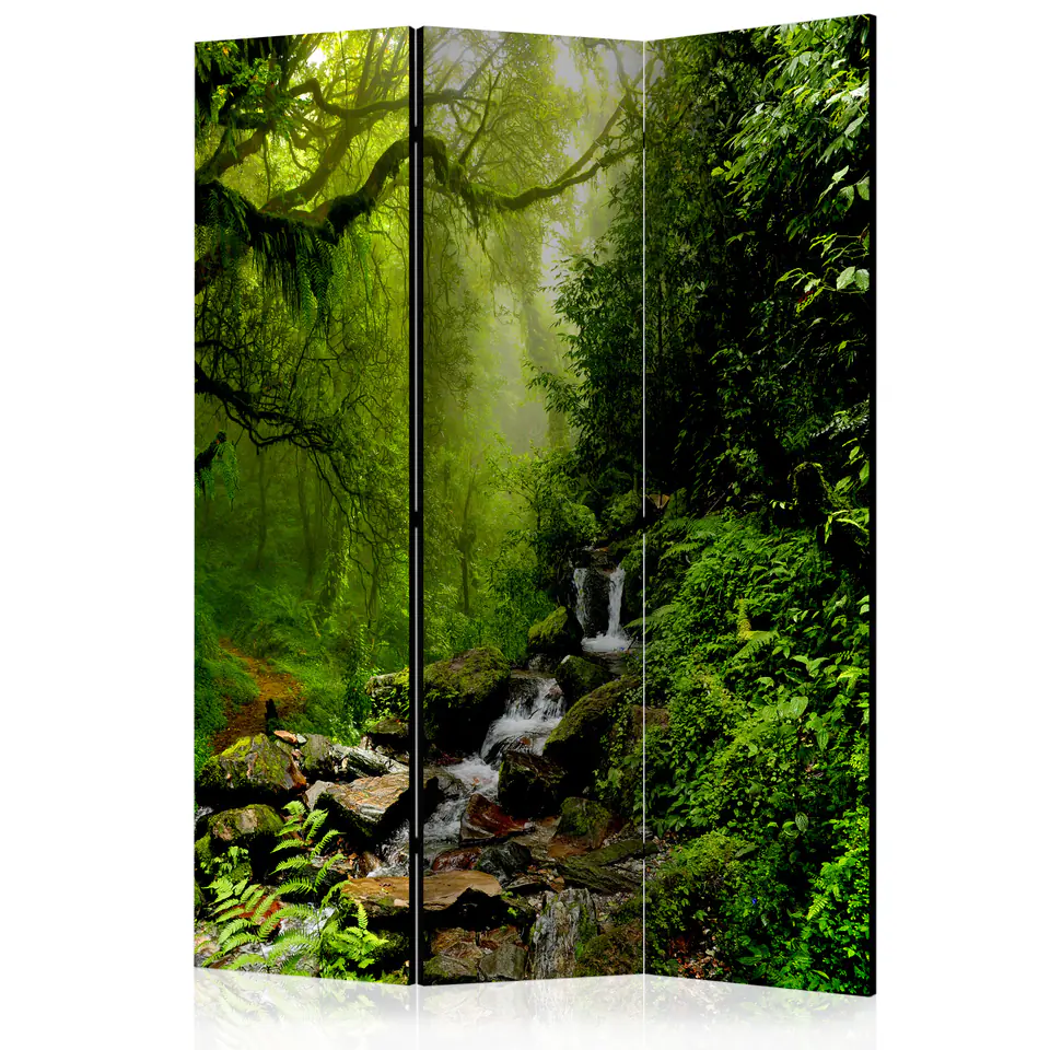 ⁨Screen 3-piece - Fairytale forest [Room Dividers] (size 135x172)⁩ at Wasserman.eu