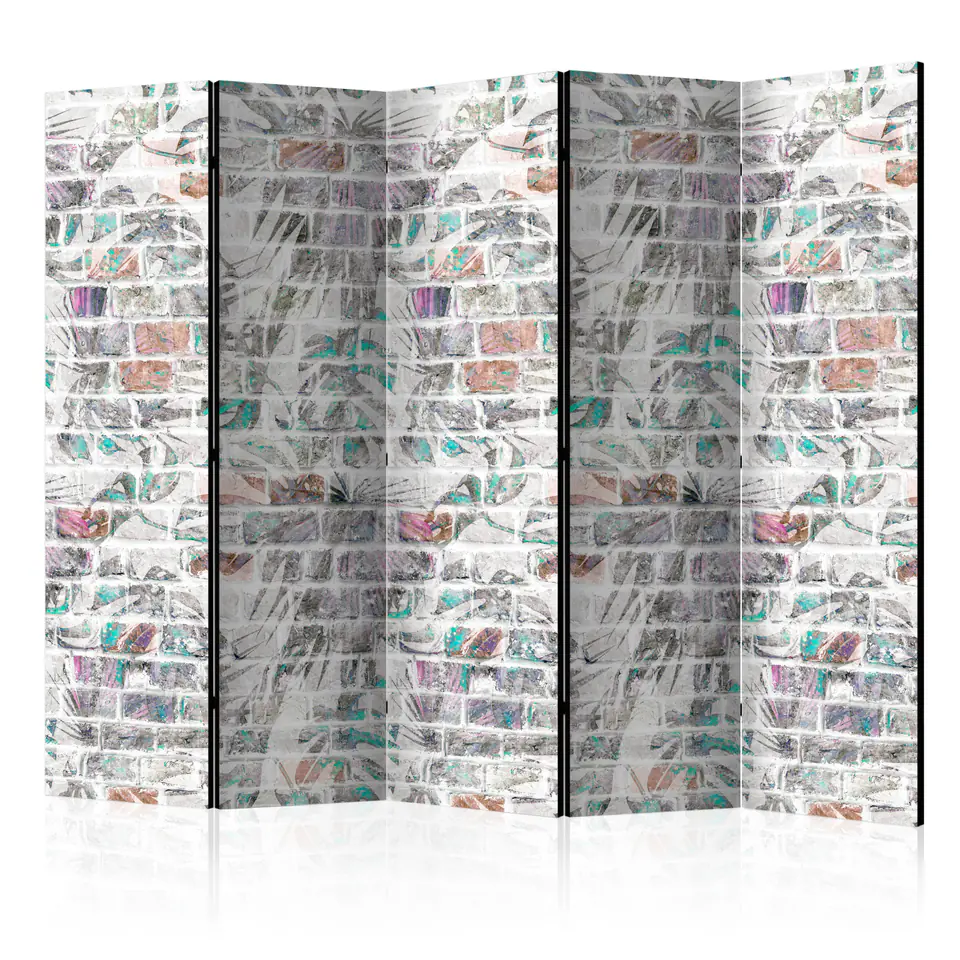 ⁨5-piece screen - Palm Wall II [Room Dividers] (size 225x172)⁩ at Wasserman.eu