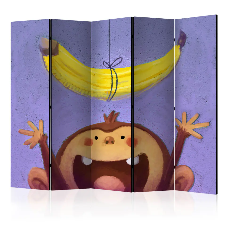 ⁨5-piece screen - Bananana II [Room Dividers] (size 225x172)⁩ at Wasserman.eu