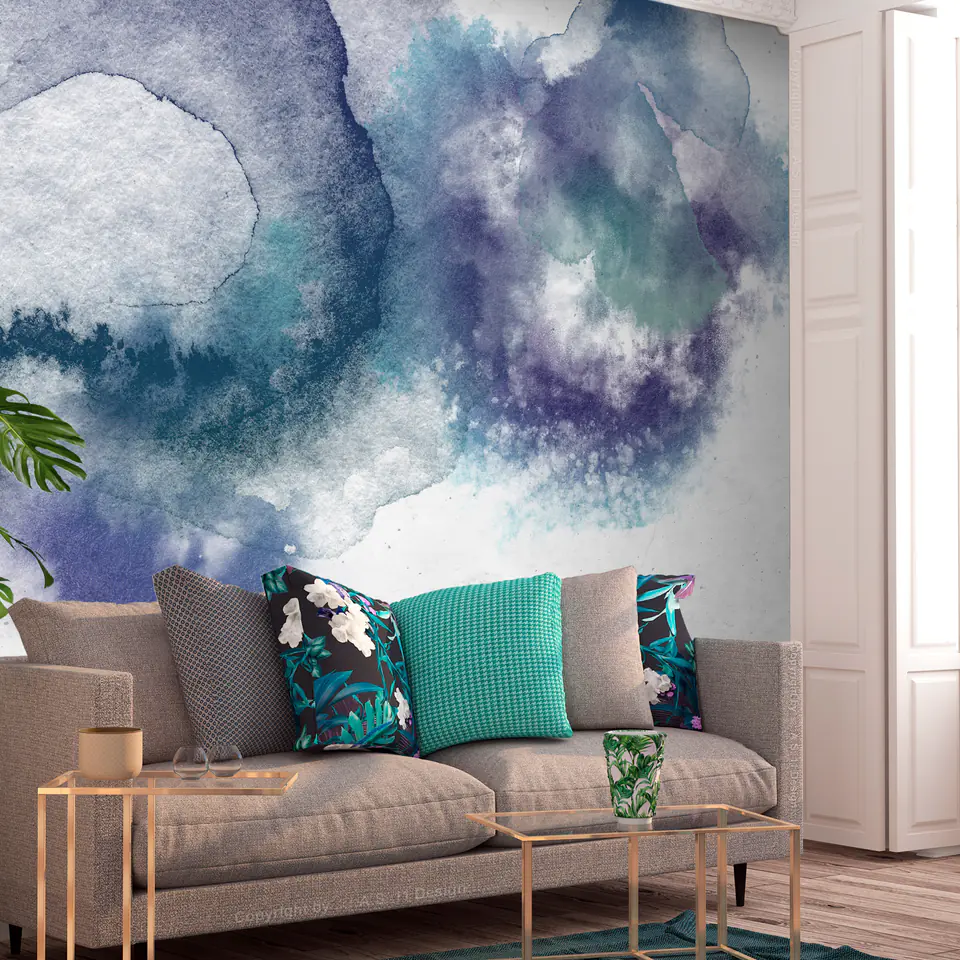 ⁨Wall mural - Painted mirages - second variant (size 100x70)⁩ at Wasserman.eu