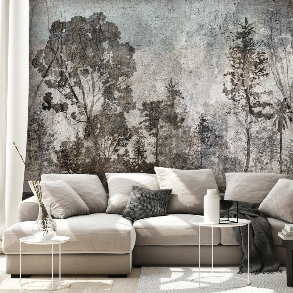 ⁨Self-adhesive wall mural - Symbiosis with nature (size 98x70)⁩ at Wasserman.eu