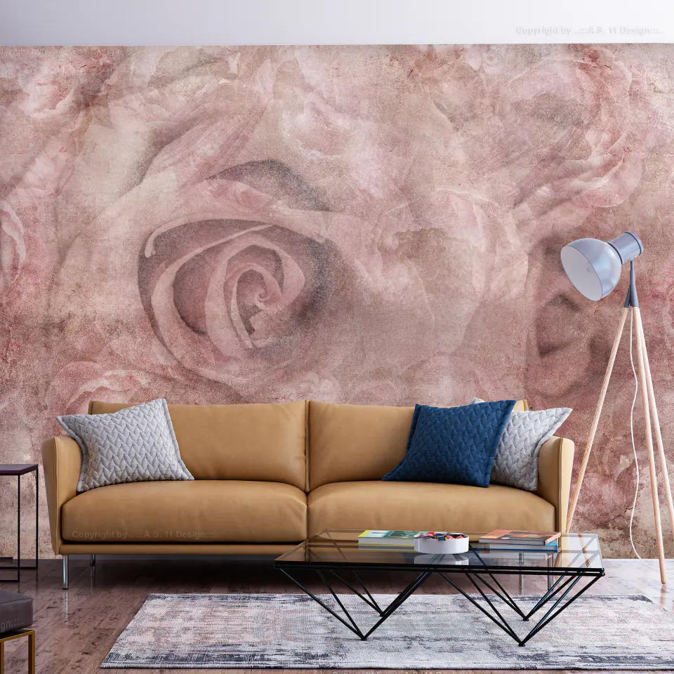 ⁨Wall mural - Pink thoughts (size 100x70)⁩ at Wasserman.eu