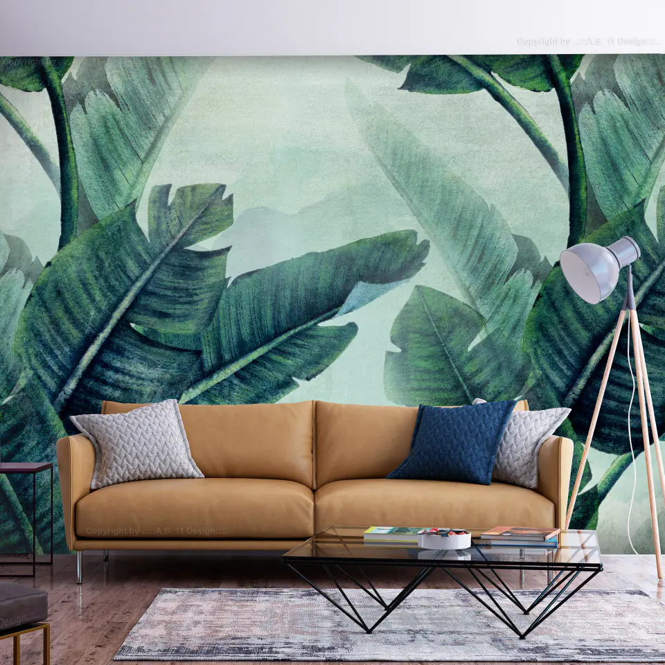 ⁨Self-adhesive mural - Magic plants - the second variant (size 245x175)⁩ at Wasserman.eu