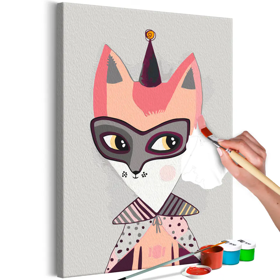 ⁨Self-painting - Costume Ball (size 40x60)⁩ at Wasserman.eu