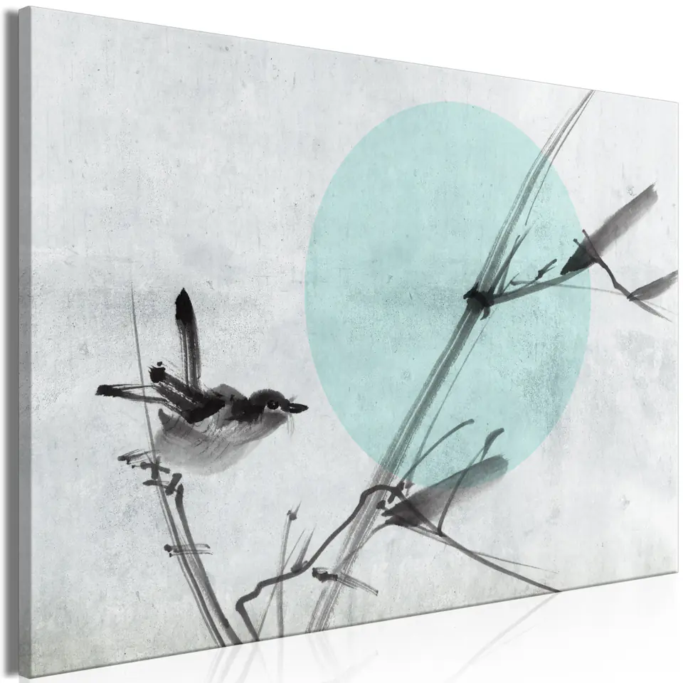 ⁨Picture - Spring singing (1-piece) wide (size 90x60)⁩ at Wasserman.eu