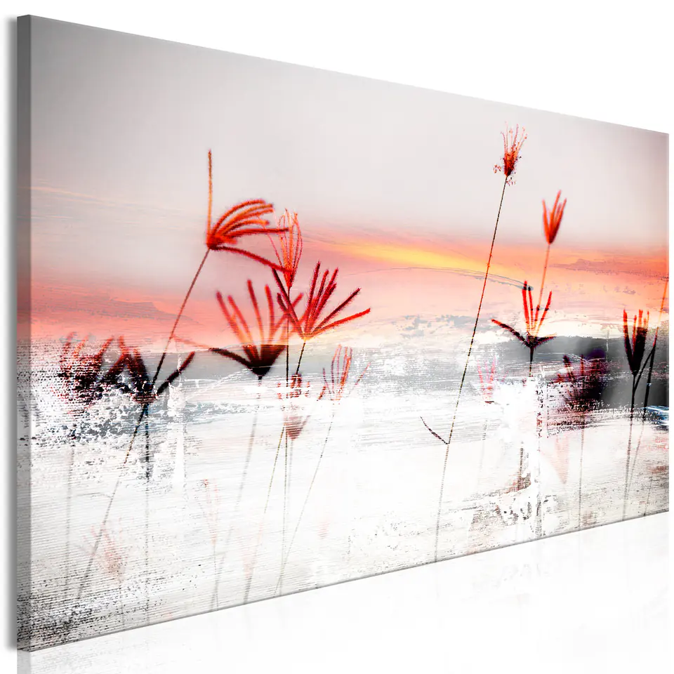 ⁨Obraz - Wschodzące wspomnienie (1-częściowy) wąski (rozmiar 120x40, wykończenie Premium Print)⁩ w sklepie Wasserman.eu