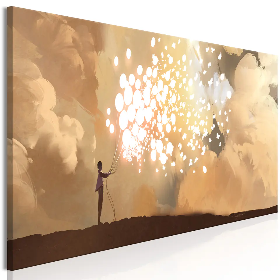 ⁨Image - Flying balloons (1-piece), narrow (size 90x30)⁩ at Wasserman.eu