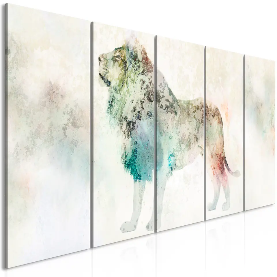 ⁨Picture - Colorful King (5-piece), narrow (size 100x40)⁩ at Wasserman.eu