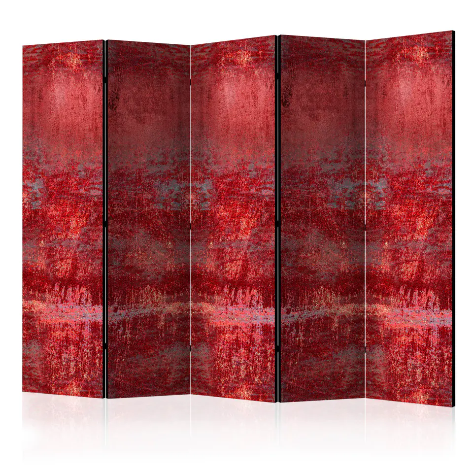 ⁨Parawan - Karminowy koncert II [Room Dividers] (rozmiar 225x172, wykończenie Dwustronny)⁩ w sklepie Wasserman.eu
