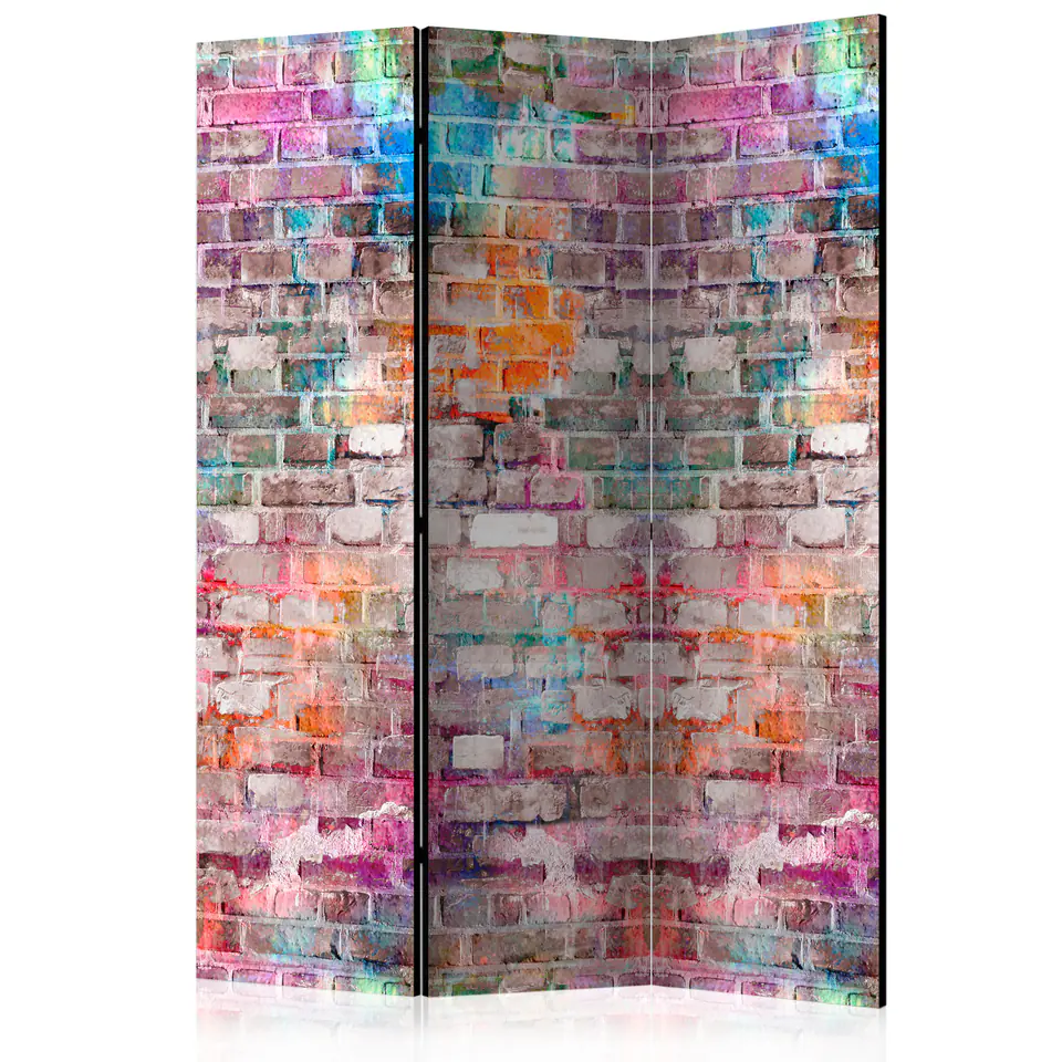 ⁨Parawan - Chromatyczny mur [Room Dividers] (rozmiar 135x172, wykończenie Dwustronny)⁩ w sklepie Wasserman.eu