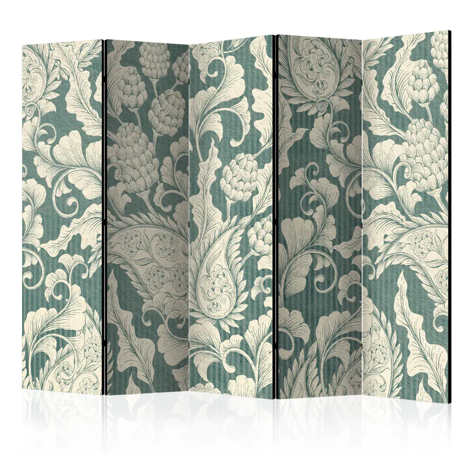 ⁨Parawan - Gipsowe ornamenty II [Room Dividers] (rozmiar 225x172, wykończenie Dwustronny)⁩ w sklepie Wasserman.eu