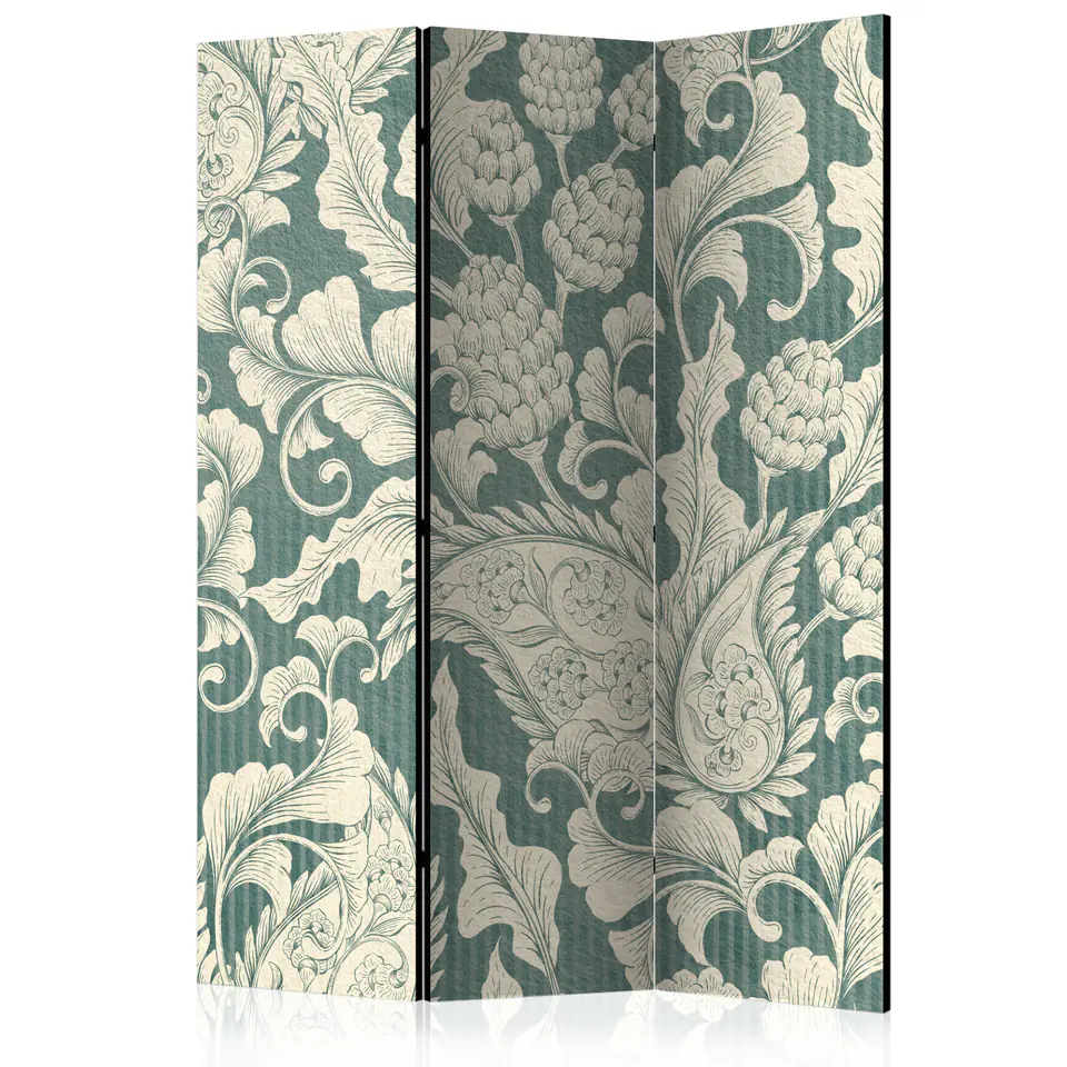 ⁨Parawan - Gipsowe ornamenty [Room Dividers] (rozmiar 135x172, wykończenie Dwustronny)⁩ w sklepie Wasserman.eu
