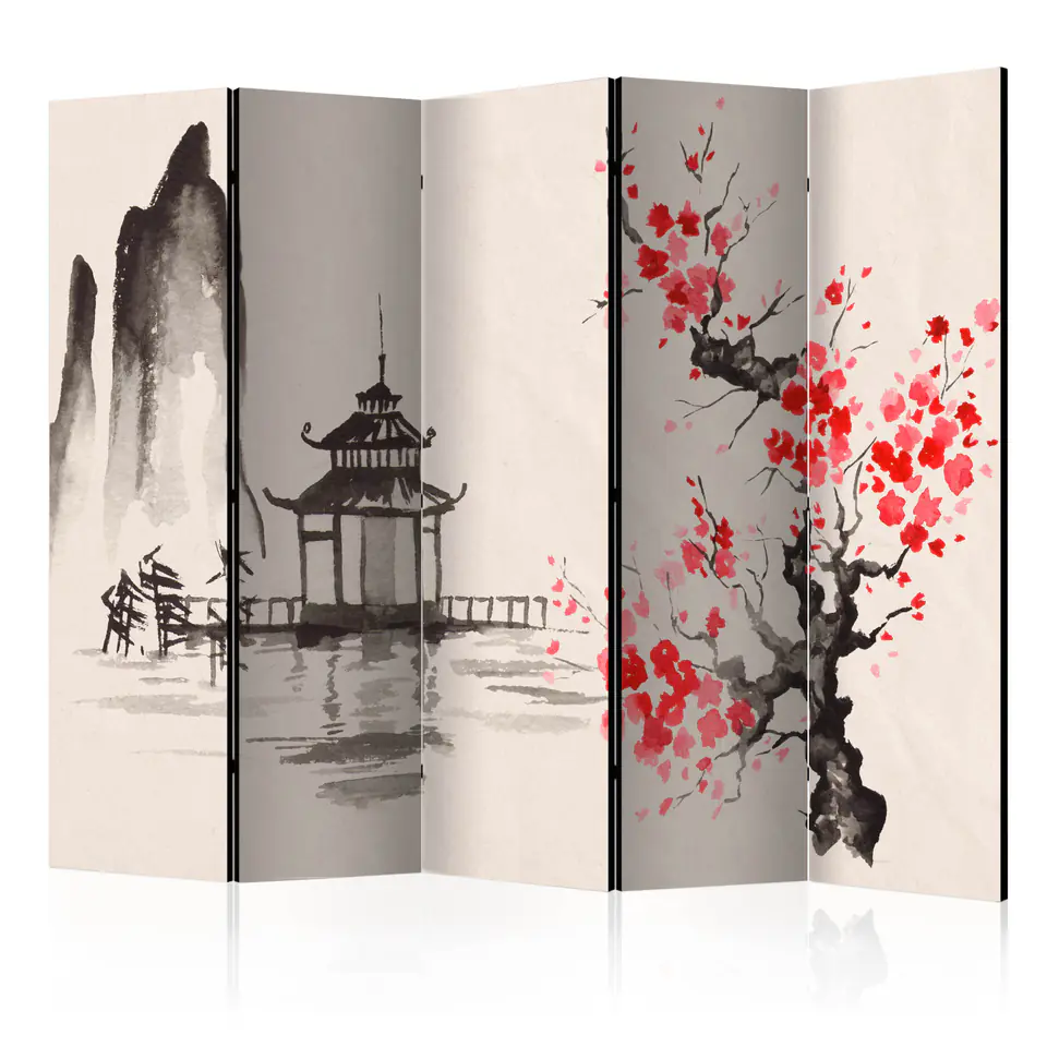 ⁨Parawan - Budka senseia II [Room Dividers] (rozmiar 225x172, wykończenie Dwustronny)⁩ w sklepie Wasserman.eu