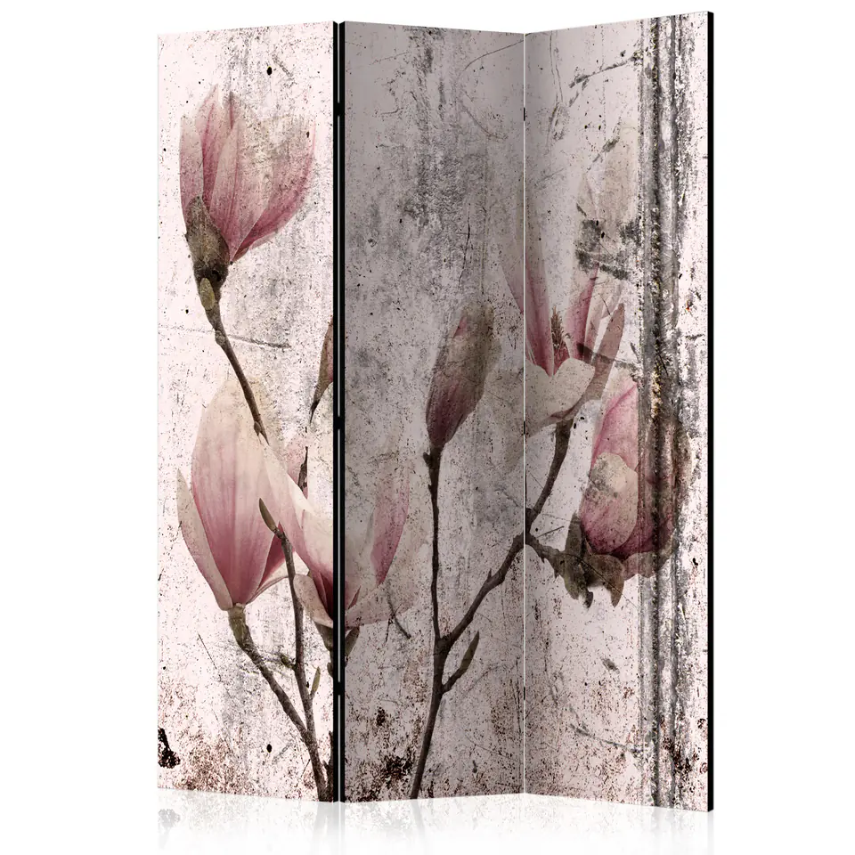 ⁨Parawan - Magnoliowa zasłona [Room Dividers] (rozmiar 135x172, wykończenie Akustyczny)⁩ w sklepie Wasserman.eu