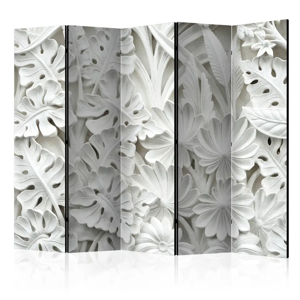 ⁨5-piece screen - Craftsmanship of nature II [Room Dividers] (size 225x172)⁩ at Wasserman.eu