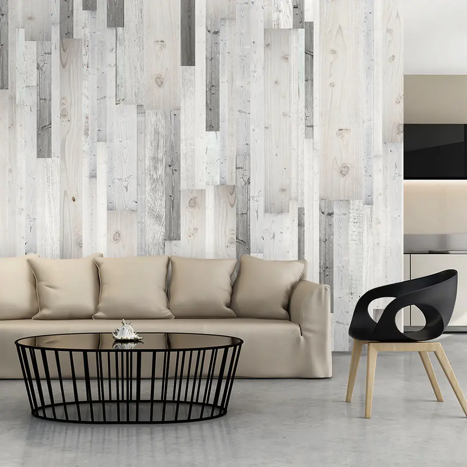 ⁨Wall mural - Wooden cover (size 50x1000)⁩ at Wasserman.eu