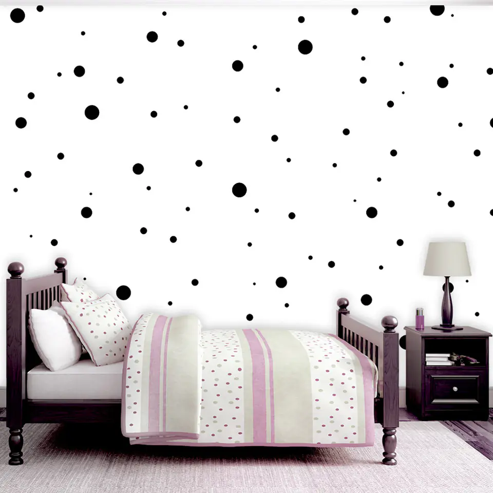 ⁨Wall mural - Stylish dots (size 50x1000)⁩ at Wasserman.eu