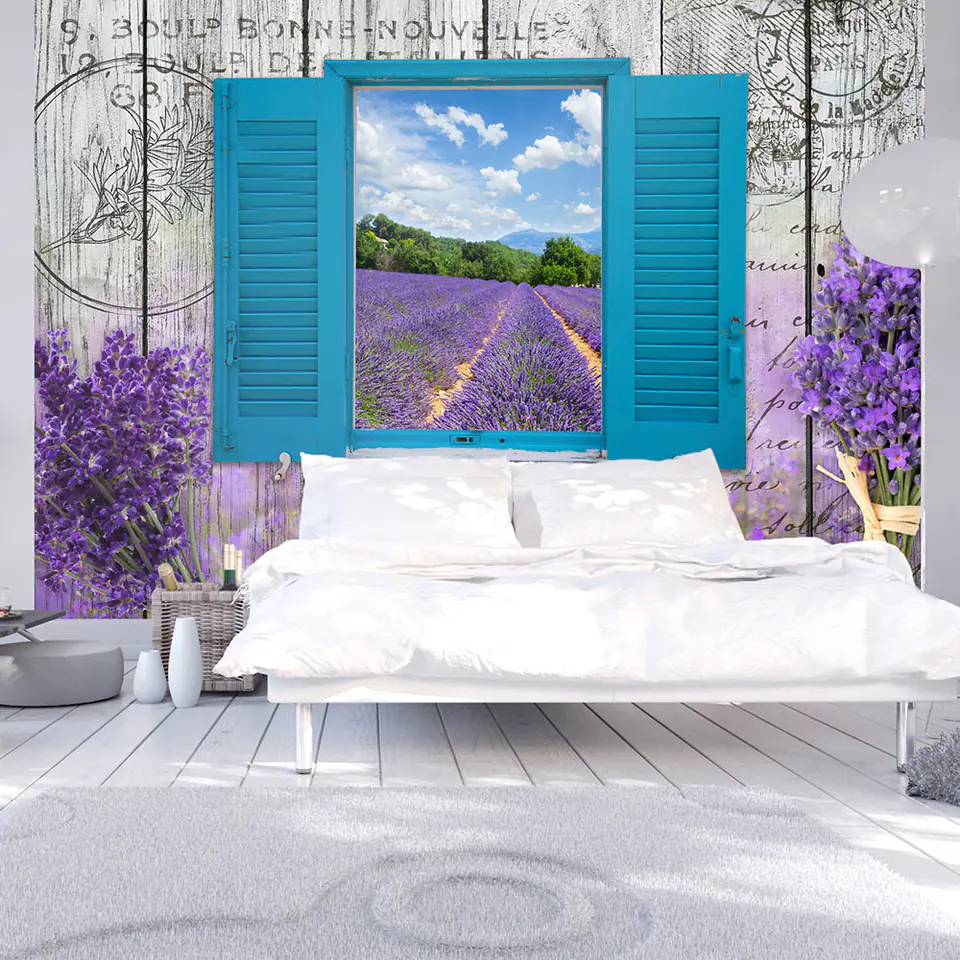 ⁨Wall mural - Lavender memory (size 100x70)⁩ at Wasserman.eu
