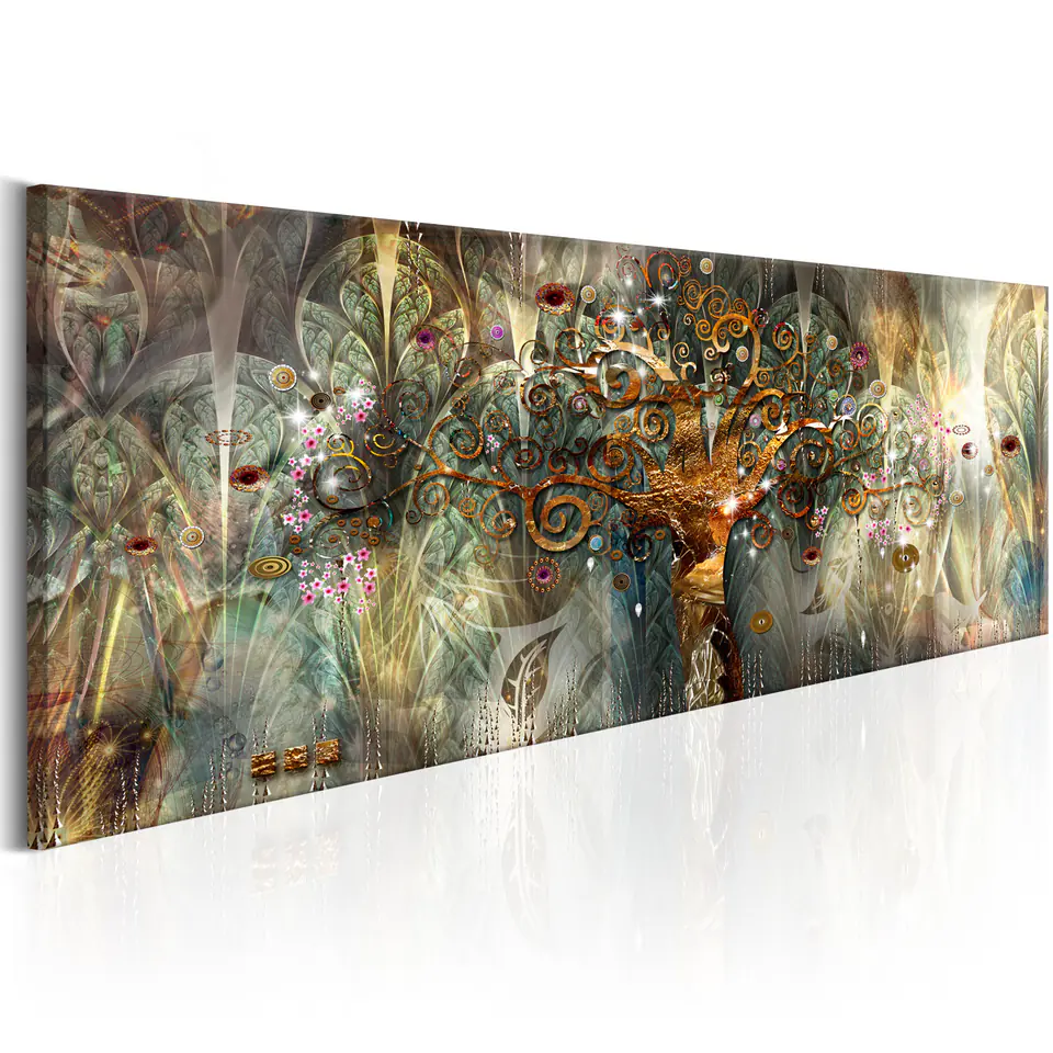 ⁨Painting - Land of happiness (size 135x45)⁩ at Wasserman.eu