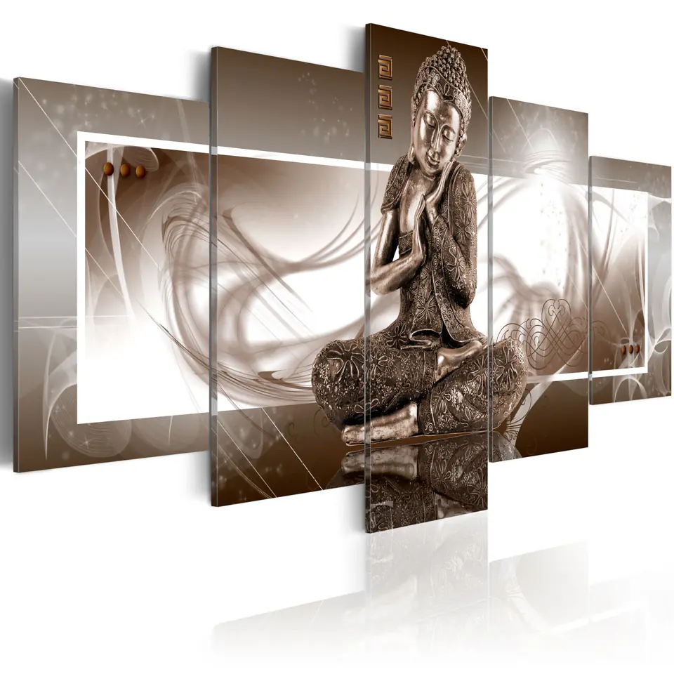 ⁨Painting - Dumish Buddha (size 100x50)⁩ at Wasserman.eu
