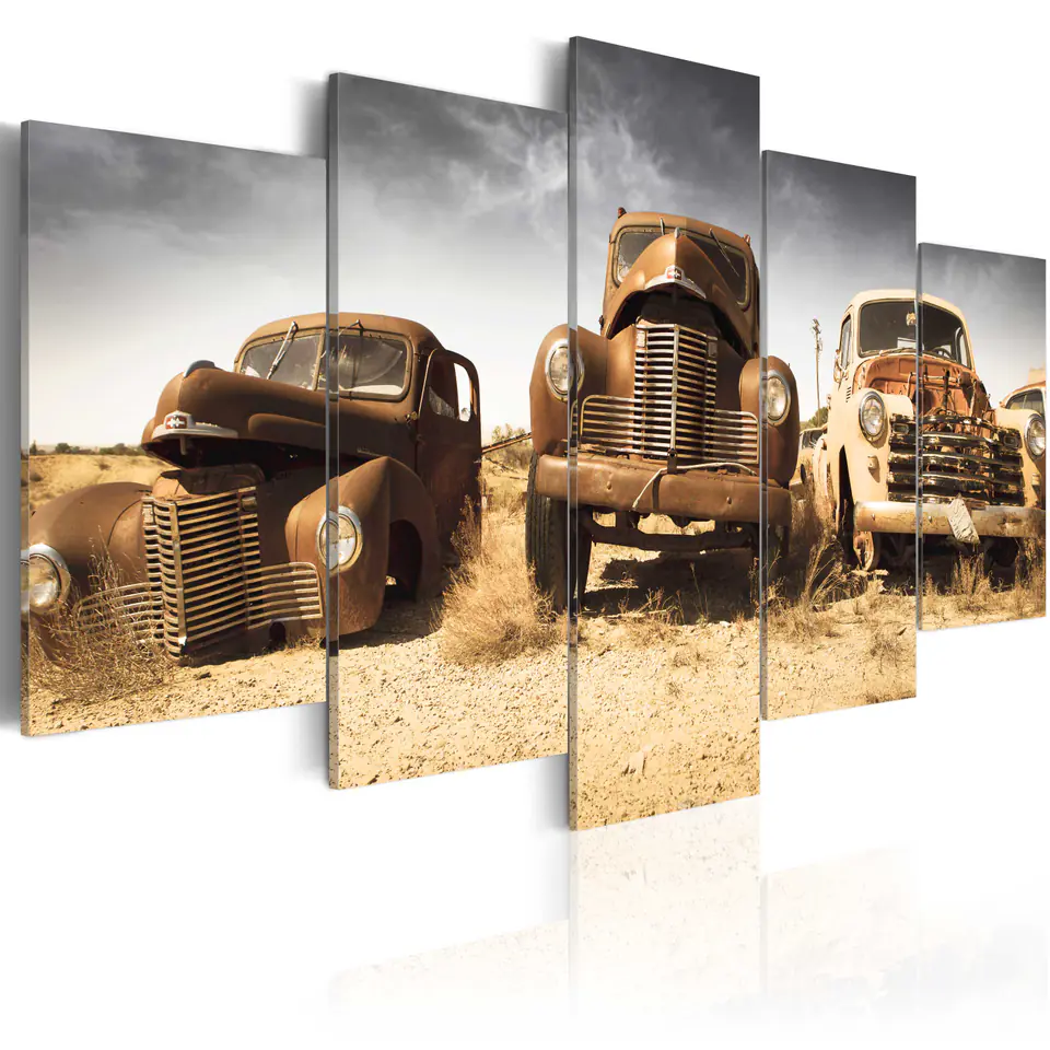 ⁨Picture - Cars with a soul (size 100x50)⁩ at Wasserman.eu