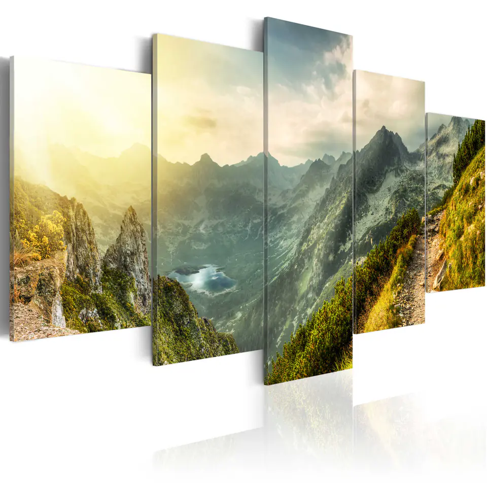 ⁨Picture - Slovak mountain landscape (size 225x112.5)⁩ at Wasserman.eu