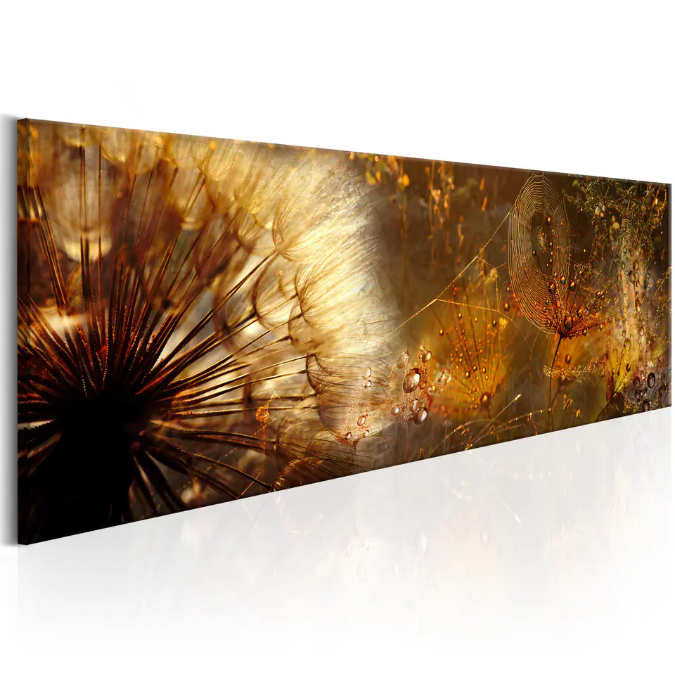 ⁨Obraz - Bursztynowy poranek (rozmiar 150x50, wykończenie Premium Print)⁩ w sklepie Wasserman.eu