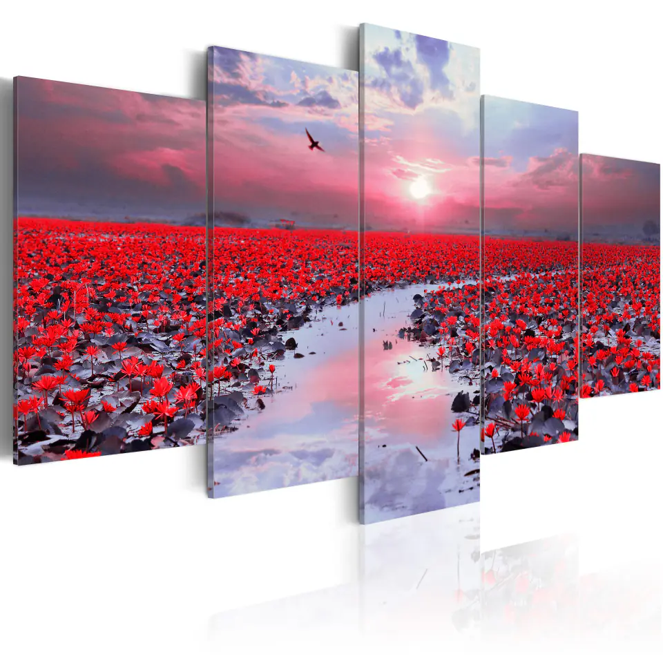 ⁨Picture - River of Love (size 100x50)⁩ at Wasserman.eu