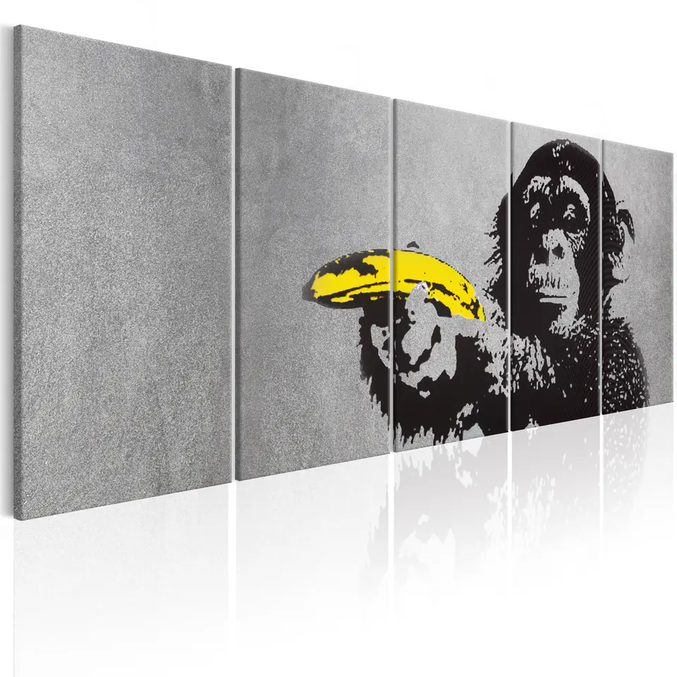⁨Picture - Monkey and banana (size 225x90)⁩ at Wasserman.eu