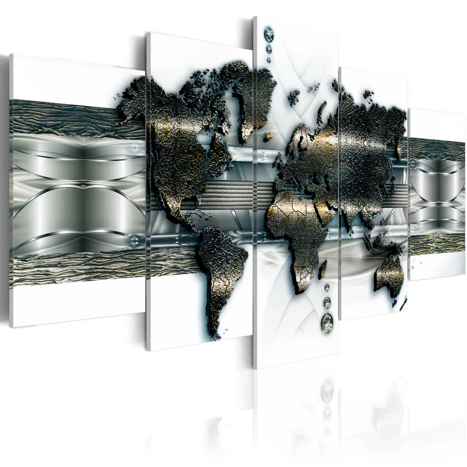 ⁨Picture - Map of the metal world (size 100x50)⁩ at Wasserman.eu