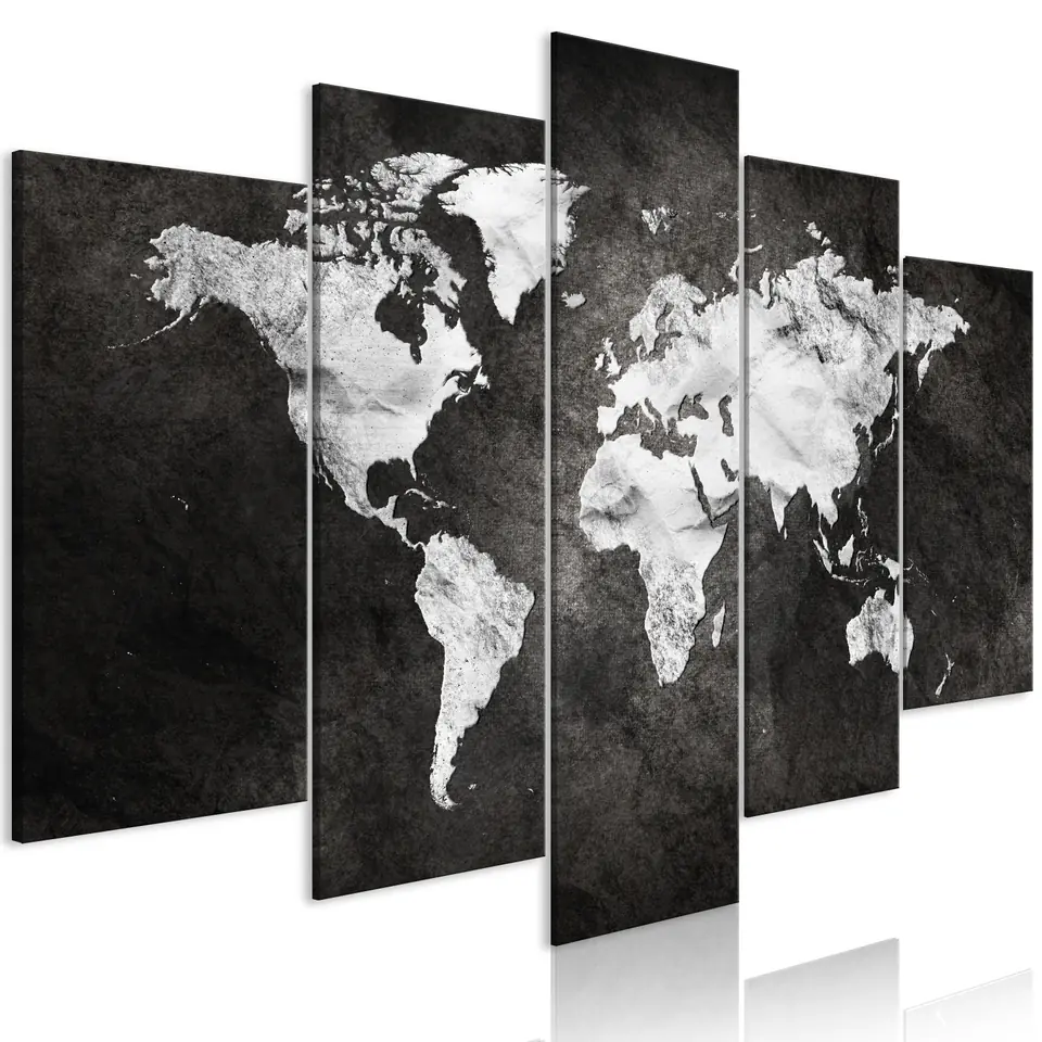 ⁨Picture - The Dark World (5-piece), wide (size 100x50)⁩ at Wasserman.eu
