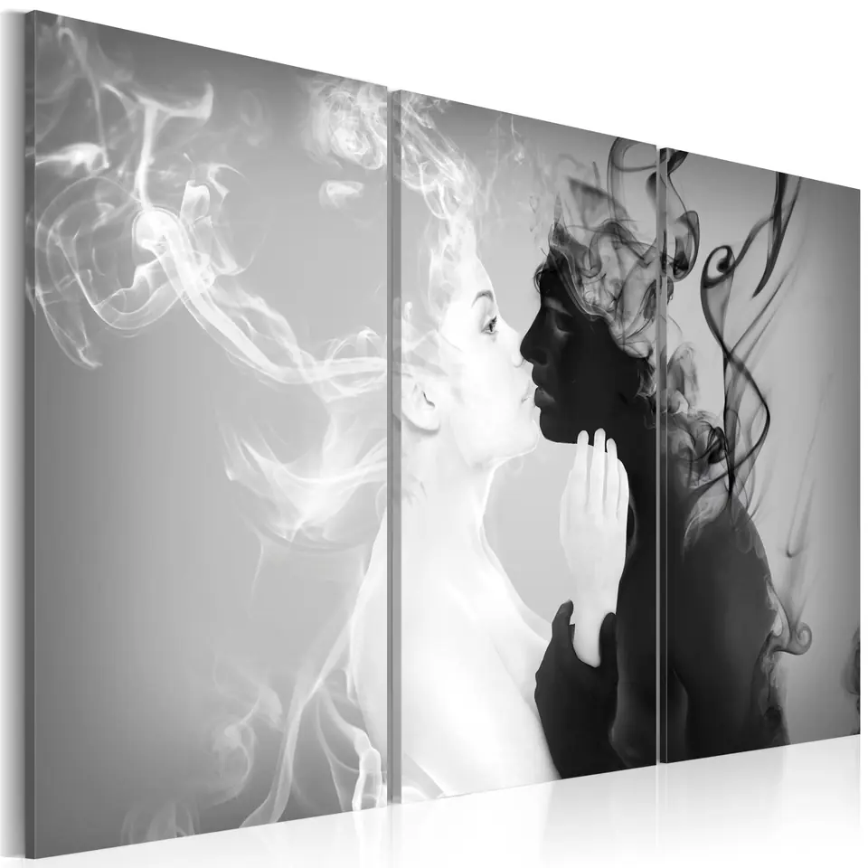 ⁨Obraz - Smoky kiss (rozmiar 90x60, wykończenie Standard)⁩ w sklepie Wasserman.eu