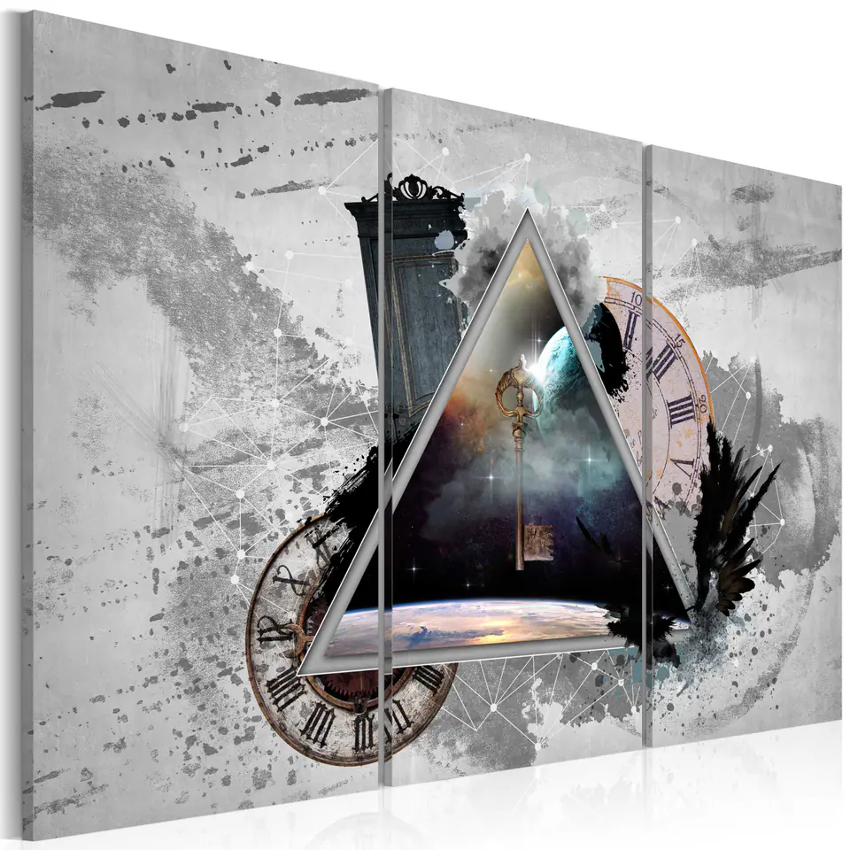 ⁨Picture - The key to human thoughts (size 90x60)⁩ at Wasserman.eu