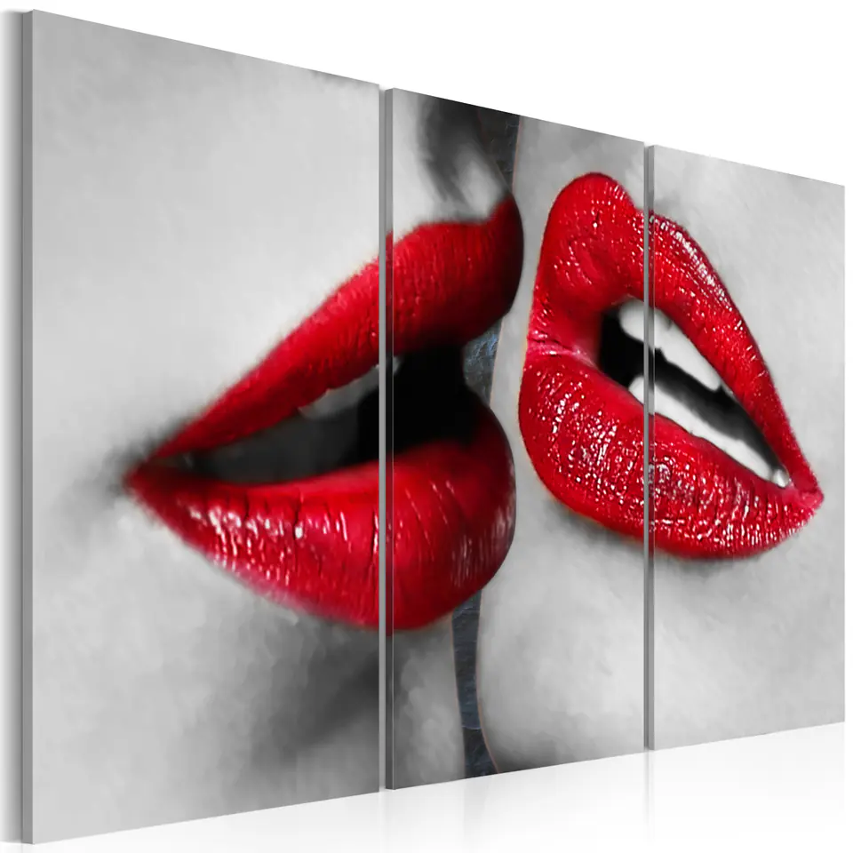 ⁨Picture - Hot lips (size 90x60)⁩ at Wasserman.eu