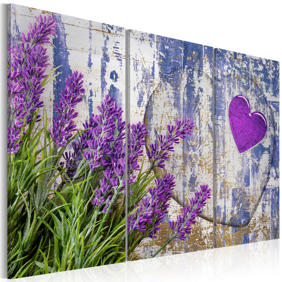 ⁨Picture - Lavender love (size 90x60)⁩ at Wasserman.eu