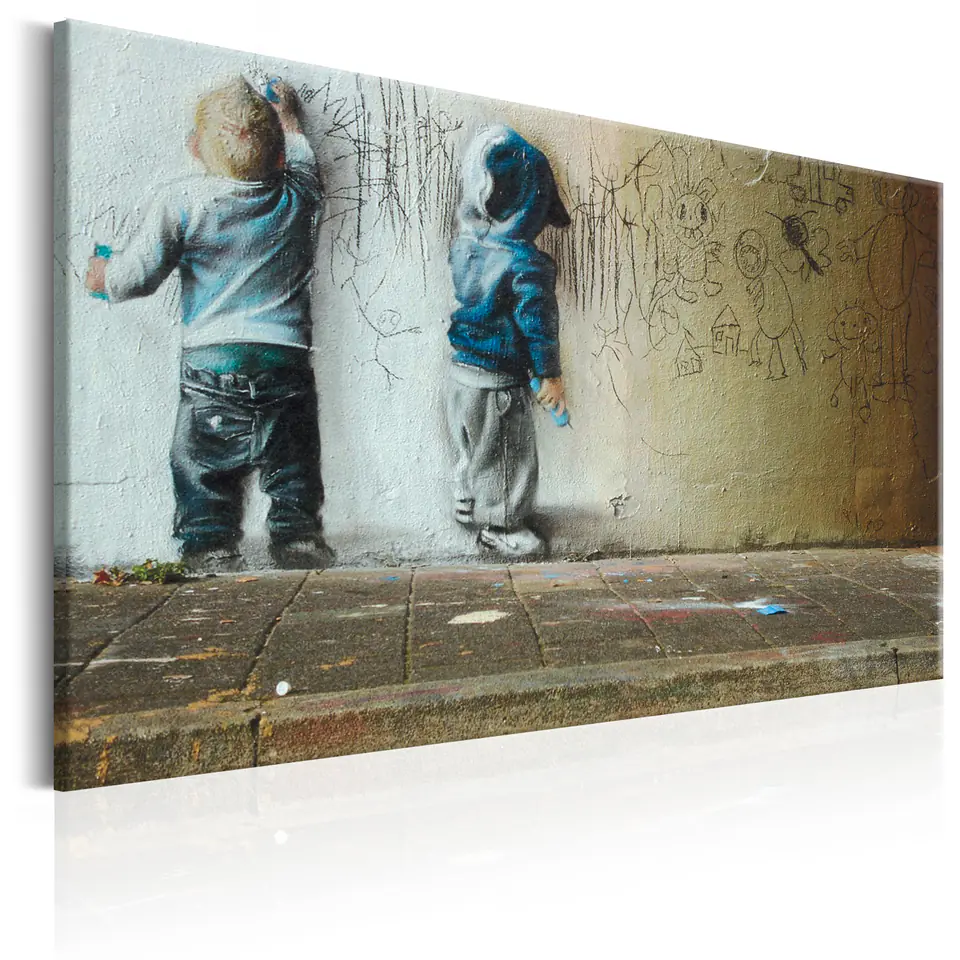 ⁨Painting - Young artists (size 60x40)⁩ at Wasserman.eu